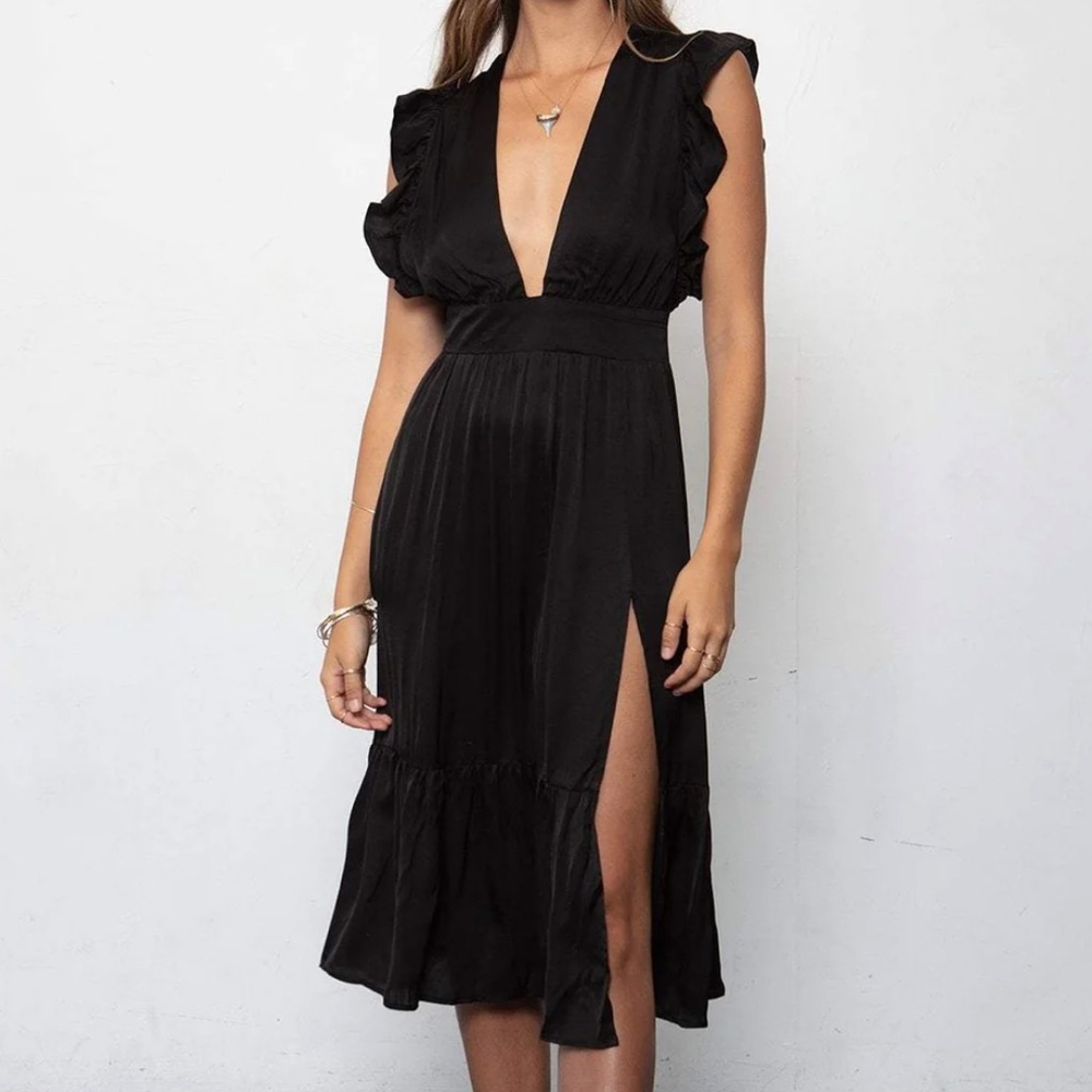 STILLWATER LA The Jessi Midi in Black